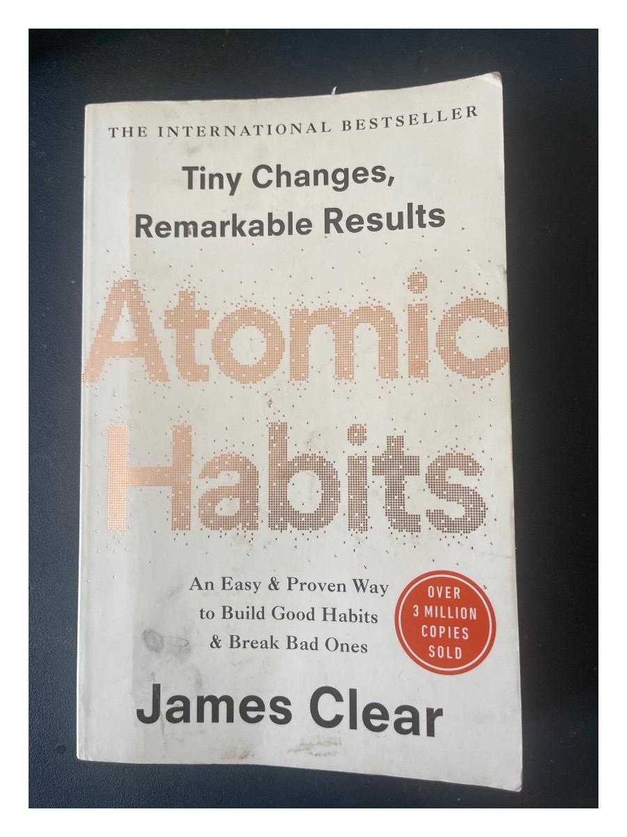Atomic Habits book cover