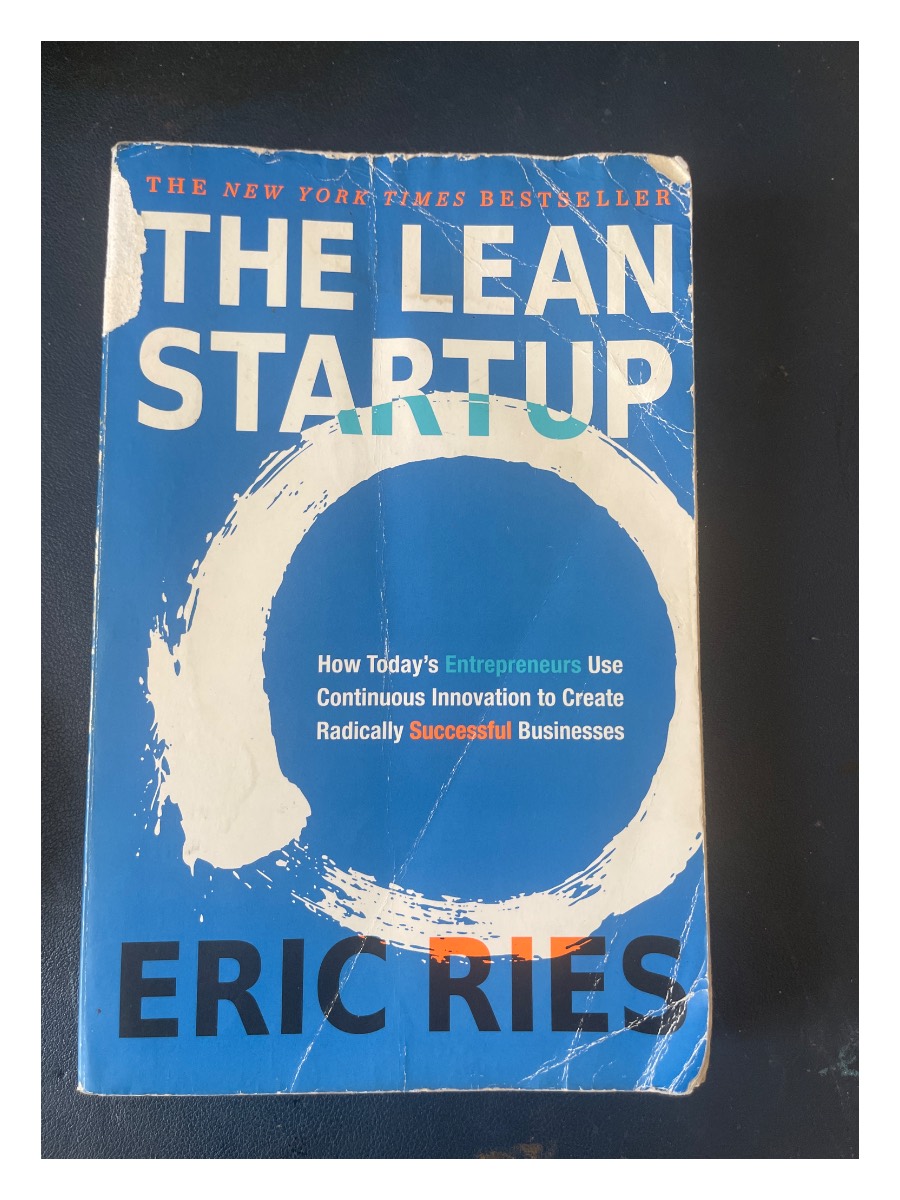 The Lean Startup book cover