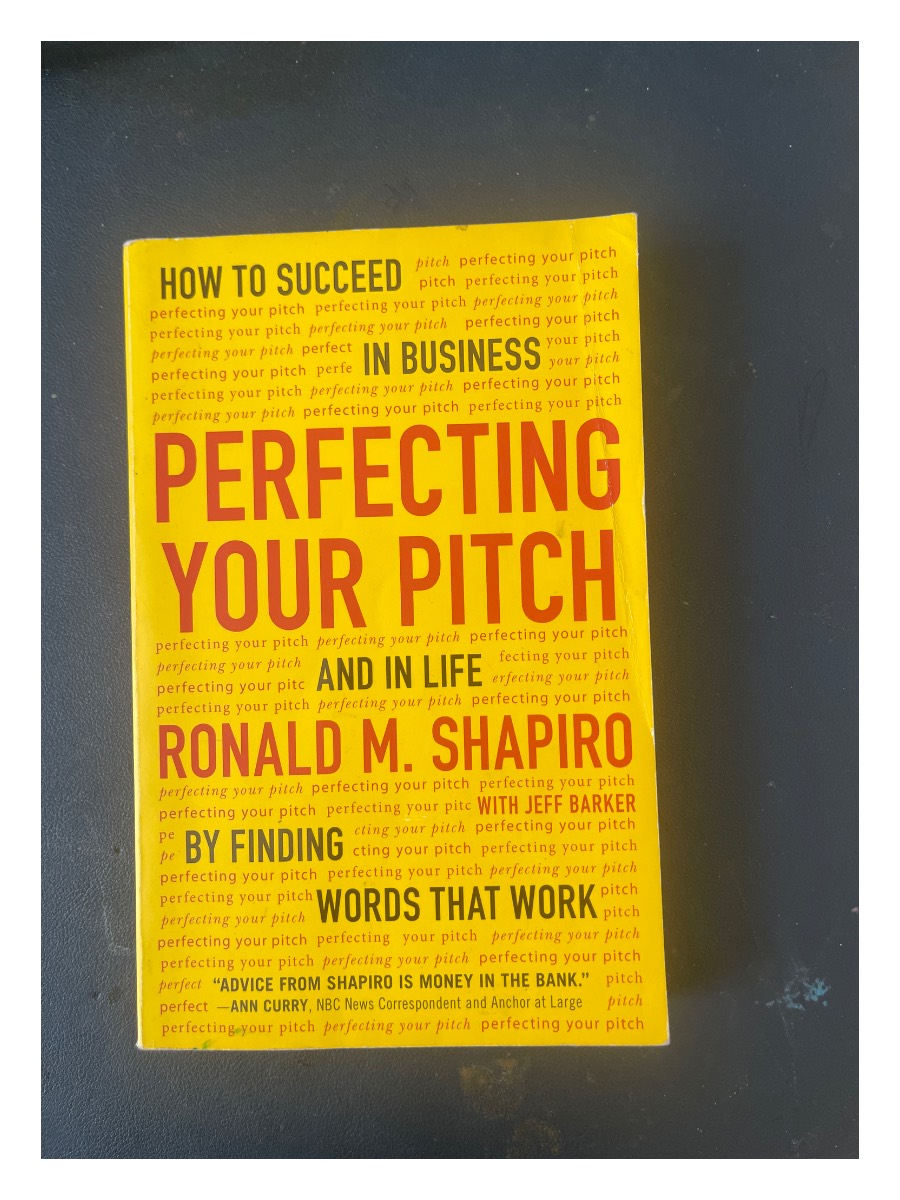 Perfecting Your Pitch book cover