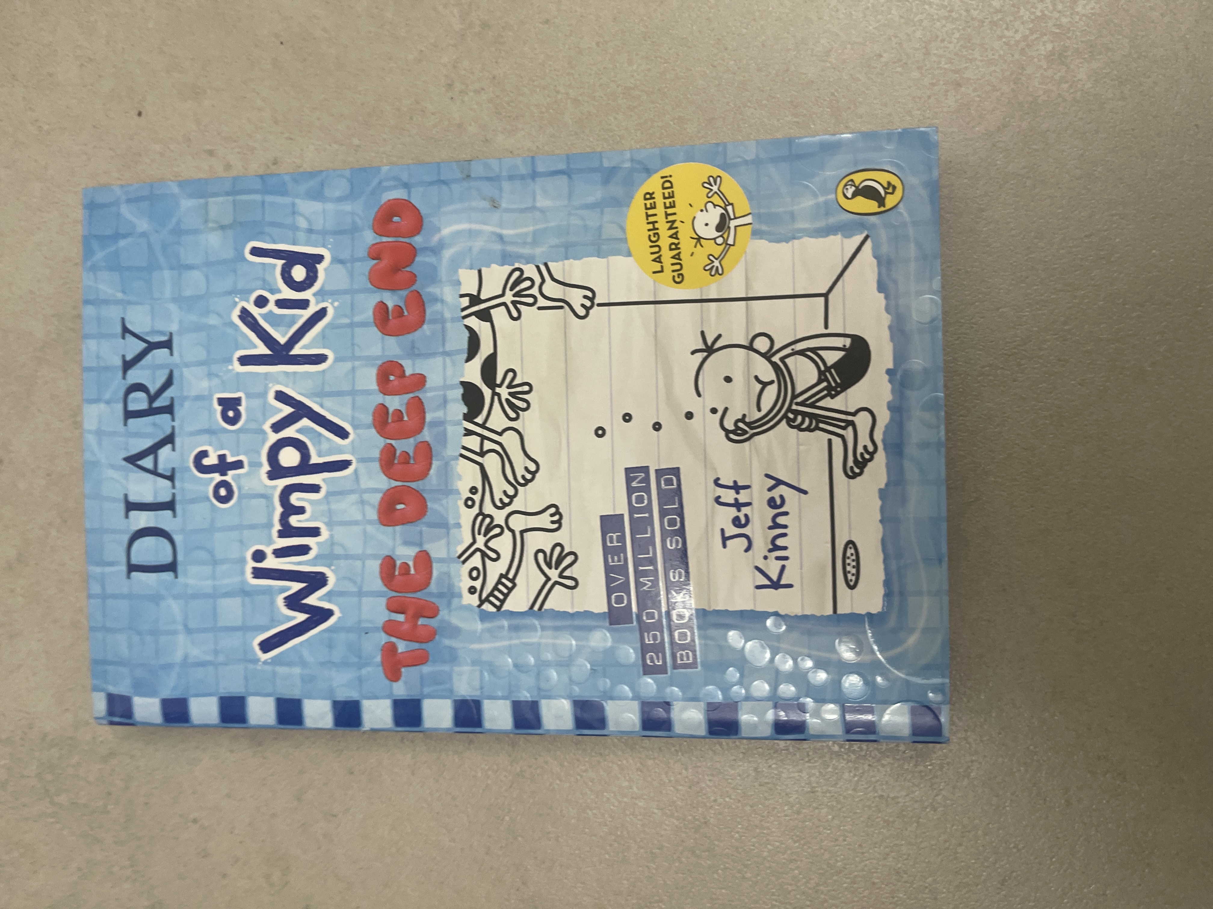 Diary of a Wimpy Kid: The Deep End book cover
