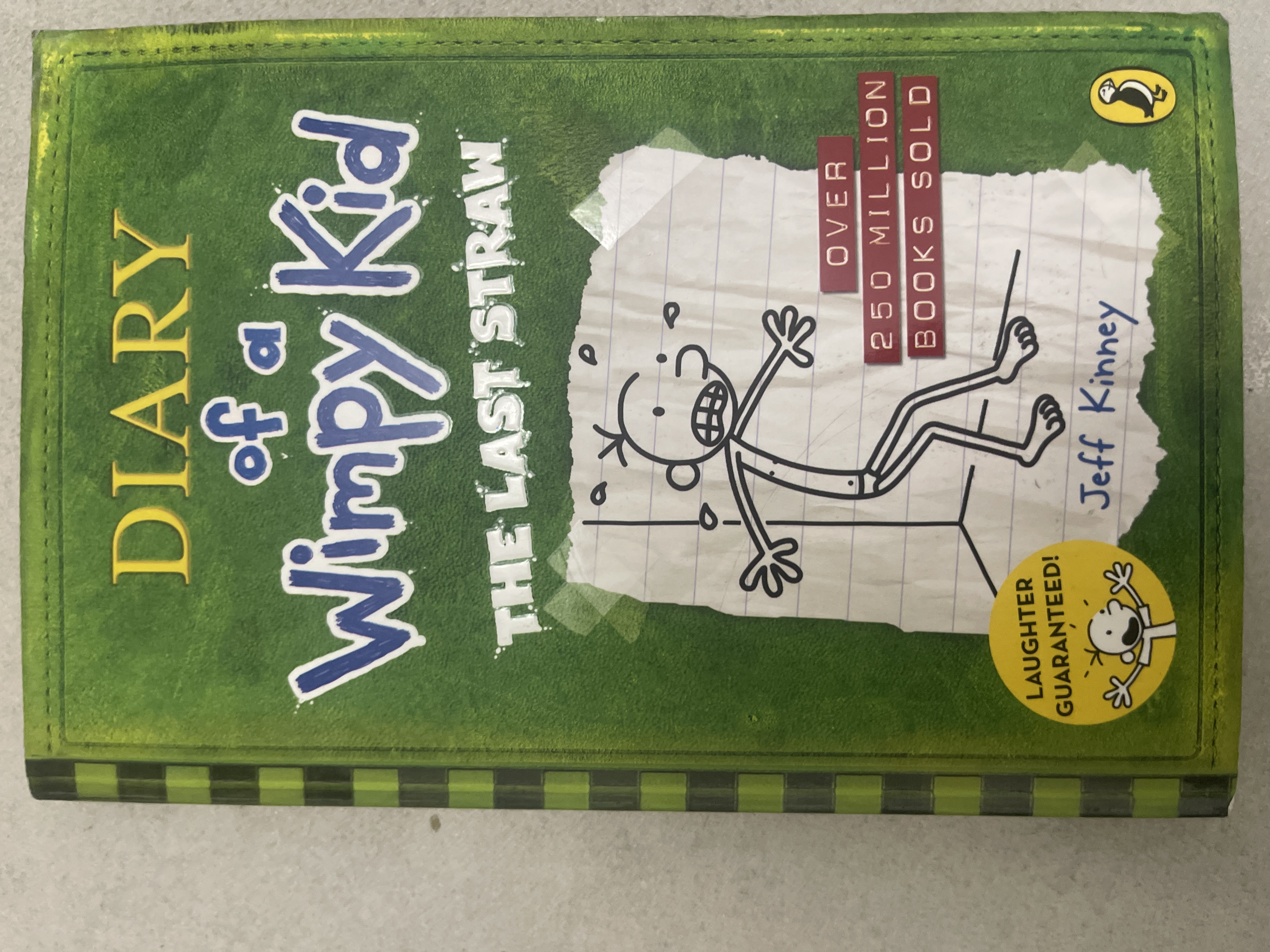 Diary of a Wimpy Kid: The Last Straw book cover