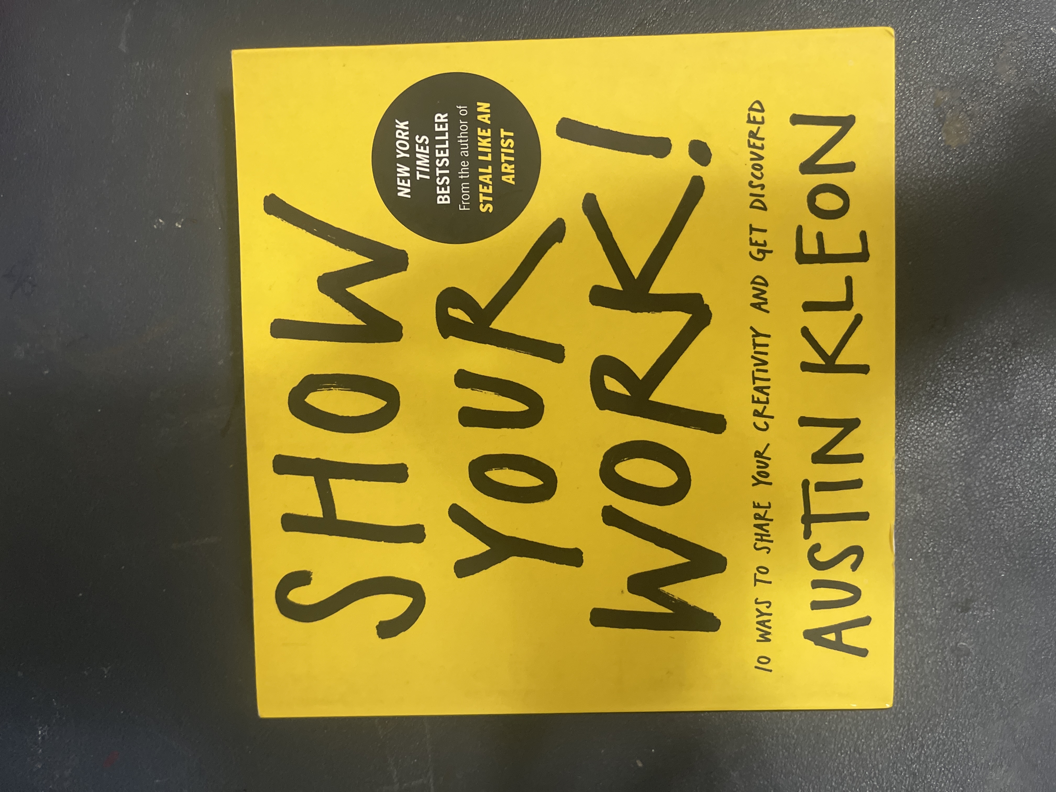 Show Your Work! book cover