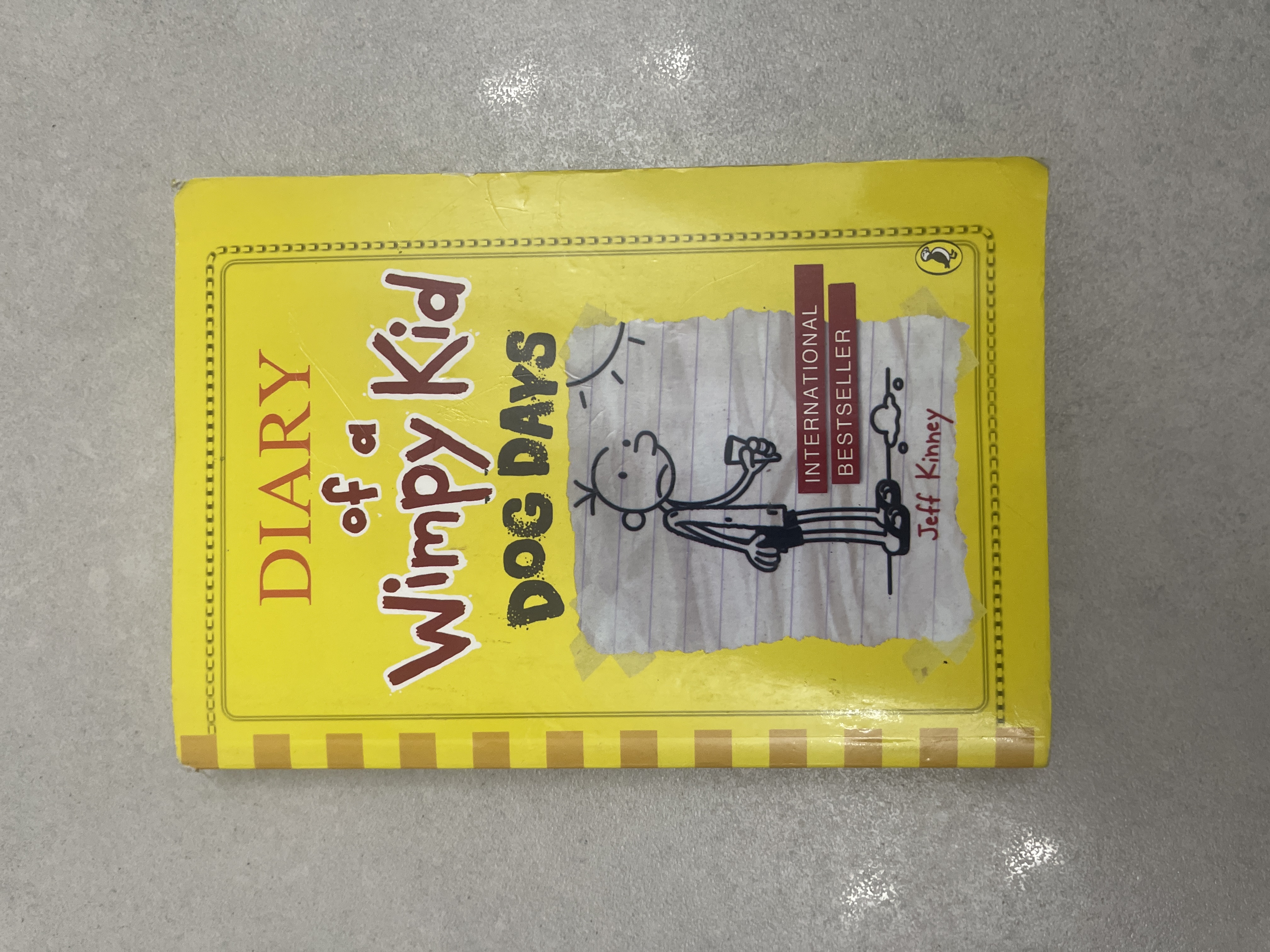 Diary of a Wimpy Kid: Dog Days book cover